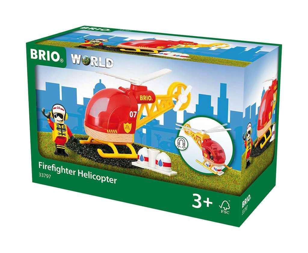 Amazon.co.jp: BRIO 木製レール 知育玩具 レスキューヘリコプター 対象